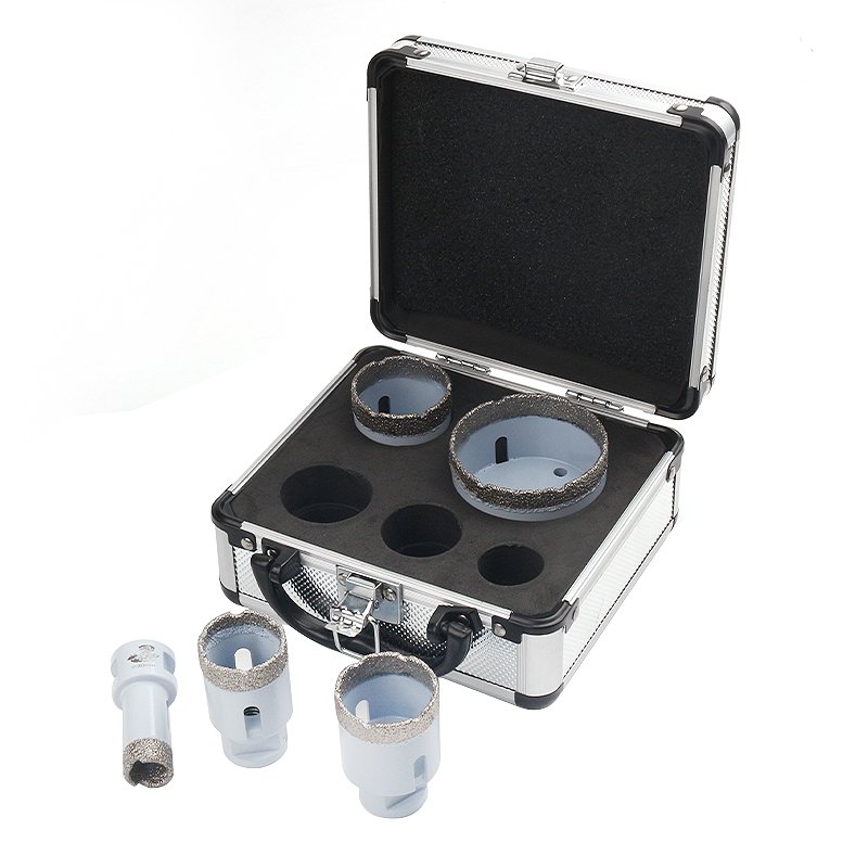 M14 Hole Saw Set angle grinder special Brazing hole saw diamond opener marble rock hole drilling bit Sets polishing ceramic tiles