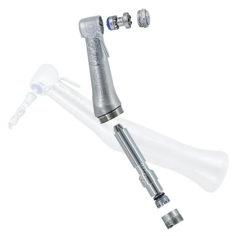 20:1 16:1 slow speed dental head push button back cap spare part dental handpiece cartridge