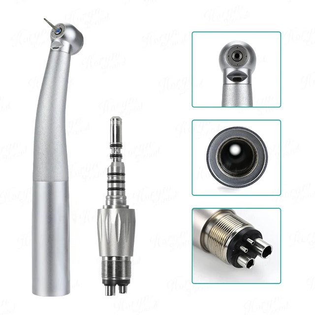 Dental High speed mobile phone with light Air turbine handpieces LED High speed handpiece button 2/4holes