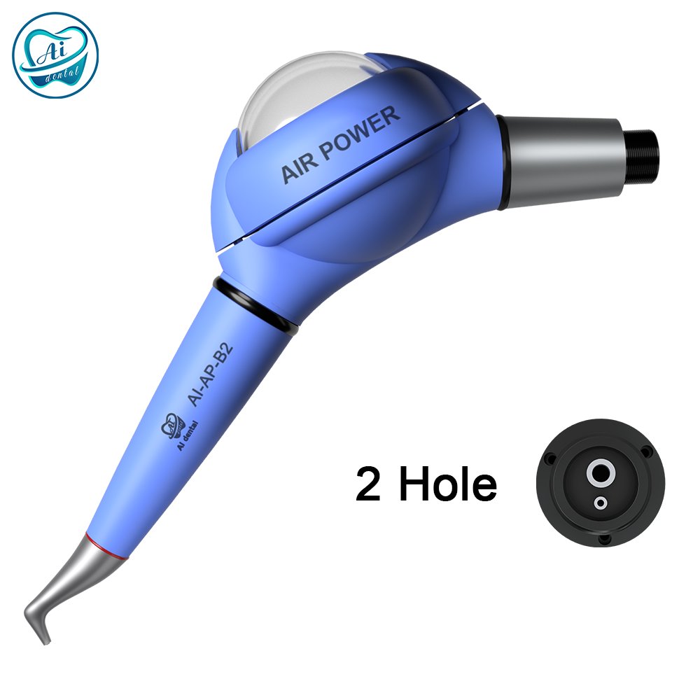 AI-AP-M4 Dental Air power Prophy Polishing System Jet Teeth Whitening Handpiece Internal Water Sandblasting Polisher Gun
