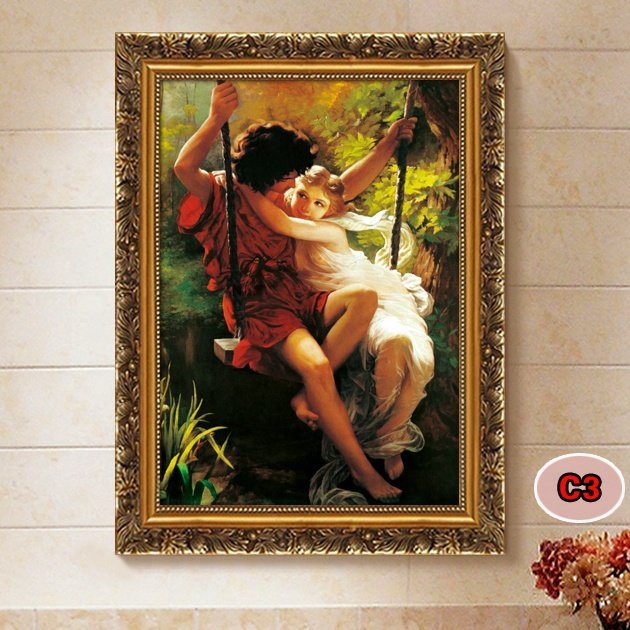European Classical Decorative Simulation Famous Painting Figures Flowers Wall Decor Canvas Oil Painting And Wall Arts