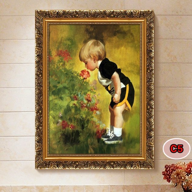 European Classical Decorative Simulation Famous Painting Figures Flowers Wall Decor Canvas Oil Painting And Wall Arts