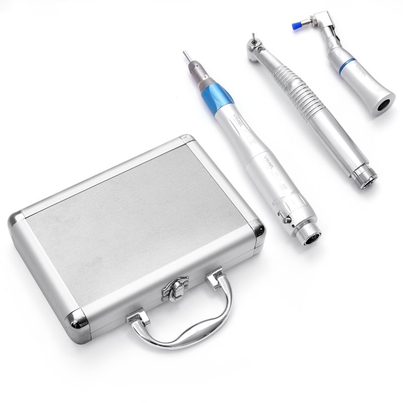 Dental Handpiece sets 2 LED High Speed And 203C Low Speed Handpiece Student Kits 2/4 Hole Dentist Tool