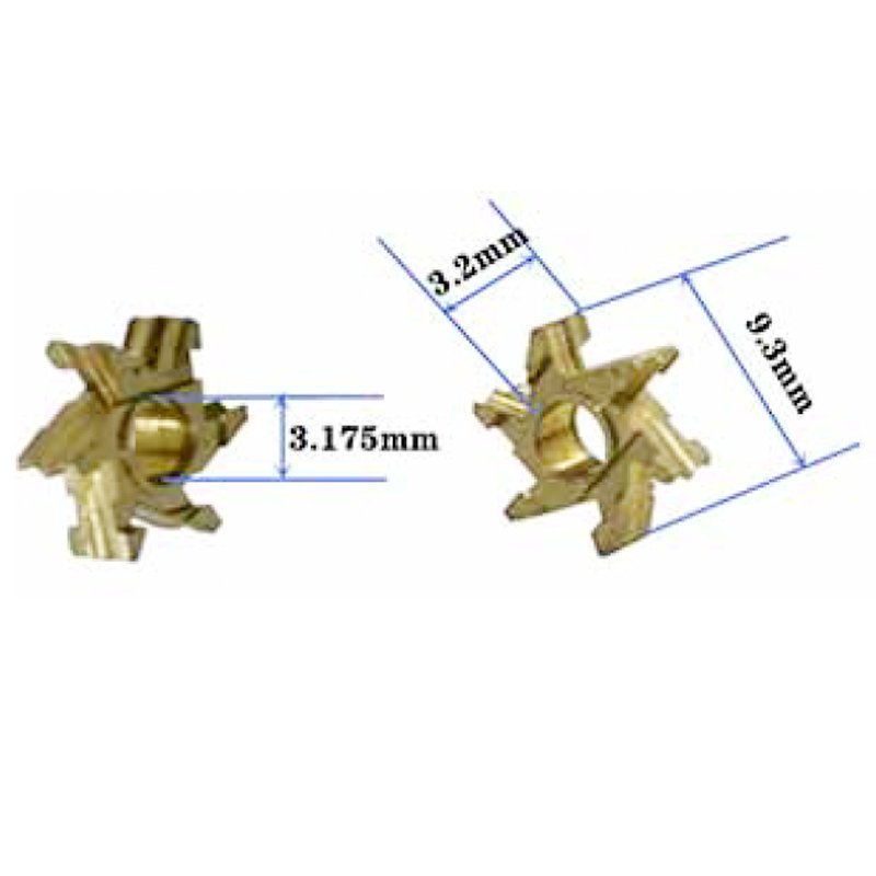 dental handpiece high speed spare parts impeller turbine impeller stainless steel precision cast impeller