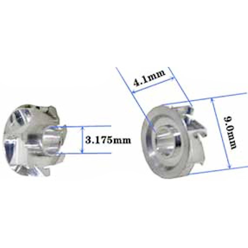 dental handpiece high speed spare parts impeller turbine impeller stainless steel precision cast impeller