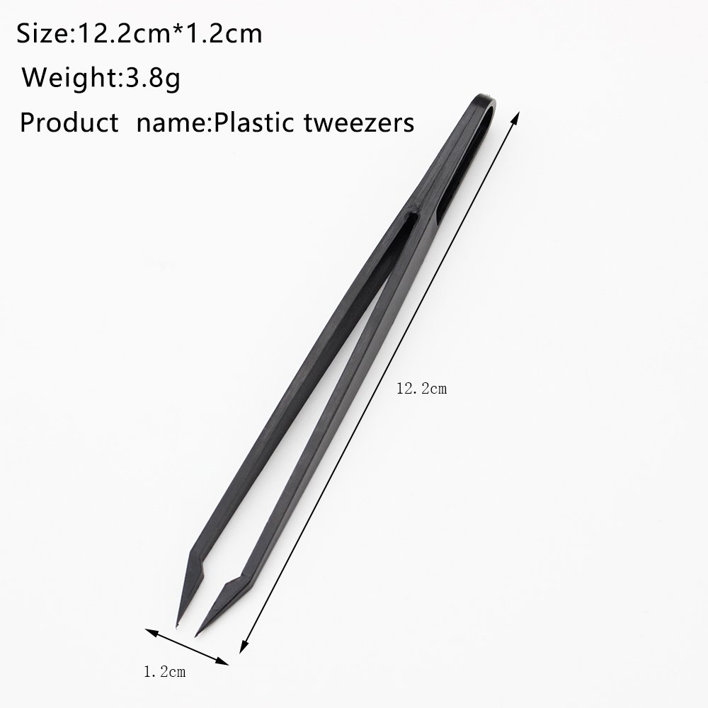 High Quality 5d Diamond Painting Tool Plastic Black Tweezers Diy Crafts Diamond Embroidery Accessories Use For Sticking Granules