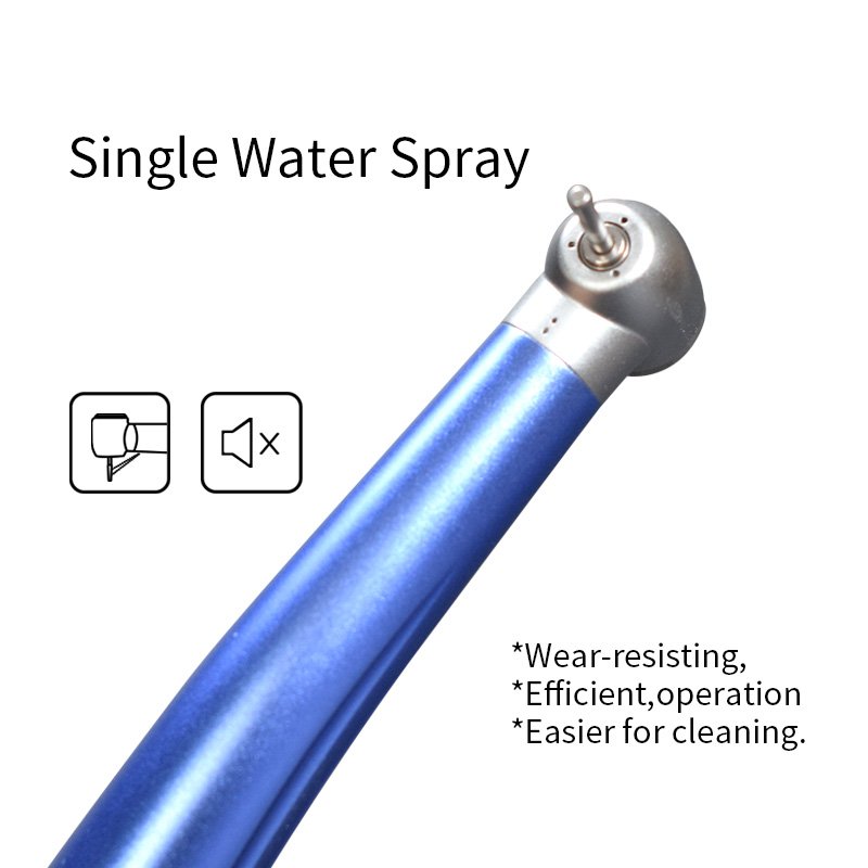 Dental high-speed handpiece Push Button Colorful dental turbina handpiece 4 Holes Without Light