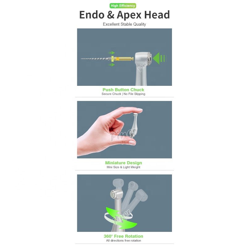 dental endo smart dental motor reciprocating trans wireless with built in apex locator