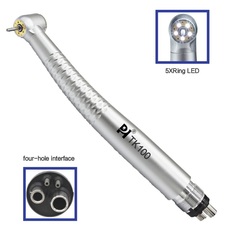 factory direct sale Ring LED light dental turbine handpiece for dentists High Speed Dental Handpiece