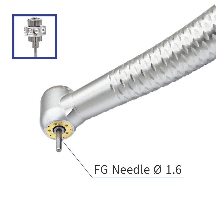factory direct sale Ring LED light dental turbine handpiece for dentists High Speed Dental Handpiece