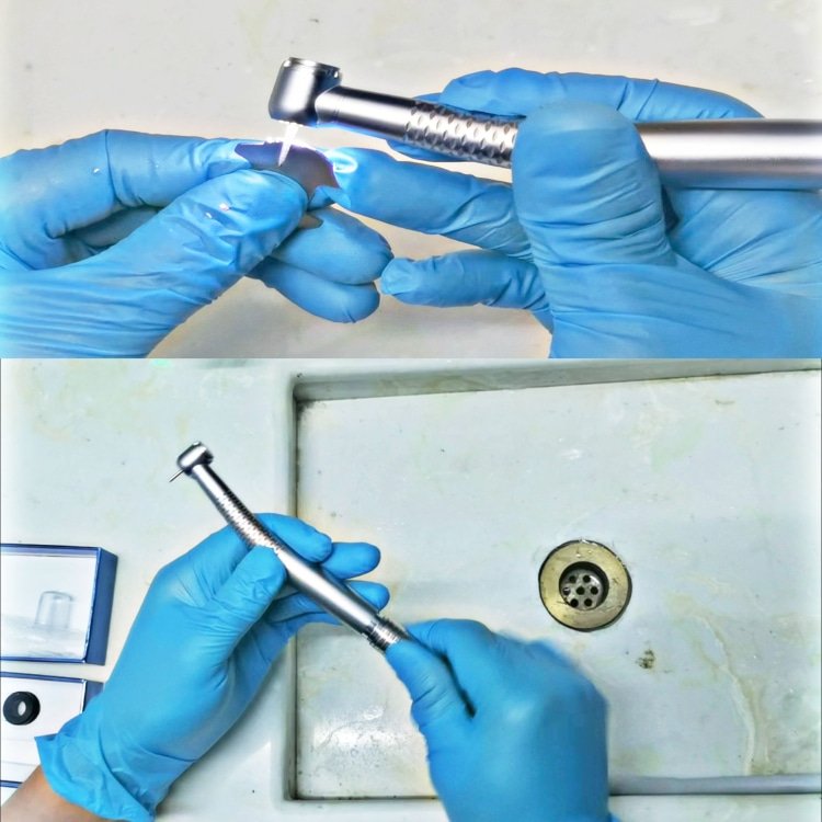 factory direct sale Ring LED light dental turbine handpiece for dentists High Speed Dental Handpiece