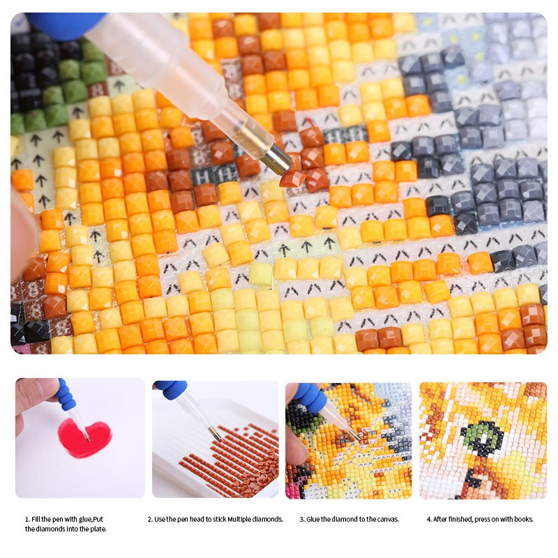 Chenistory Full Square Round Diamond Painting Guitar Cross Stitch Diamond Embroidery Rhinestones Pictures Handicrafts DIY Gift