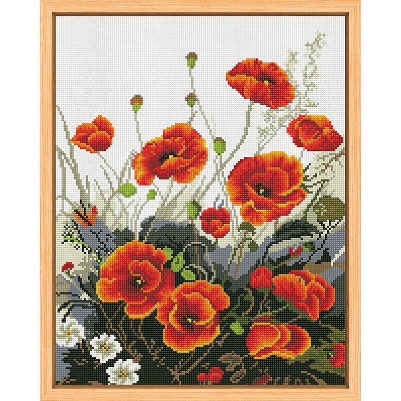 DIY 5D Diamond Embroidery Cross Stitch Kit for Home Wall Decor Enhanced with Sparkling Diamonds