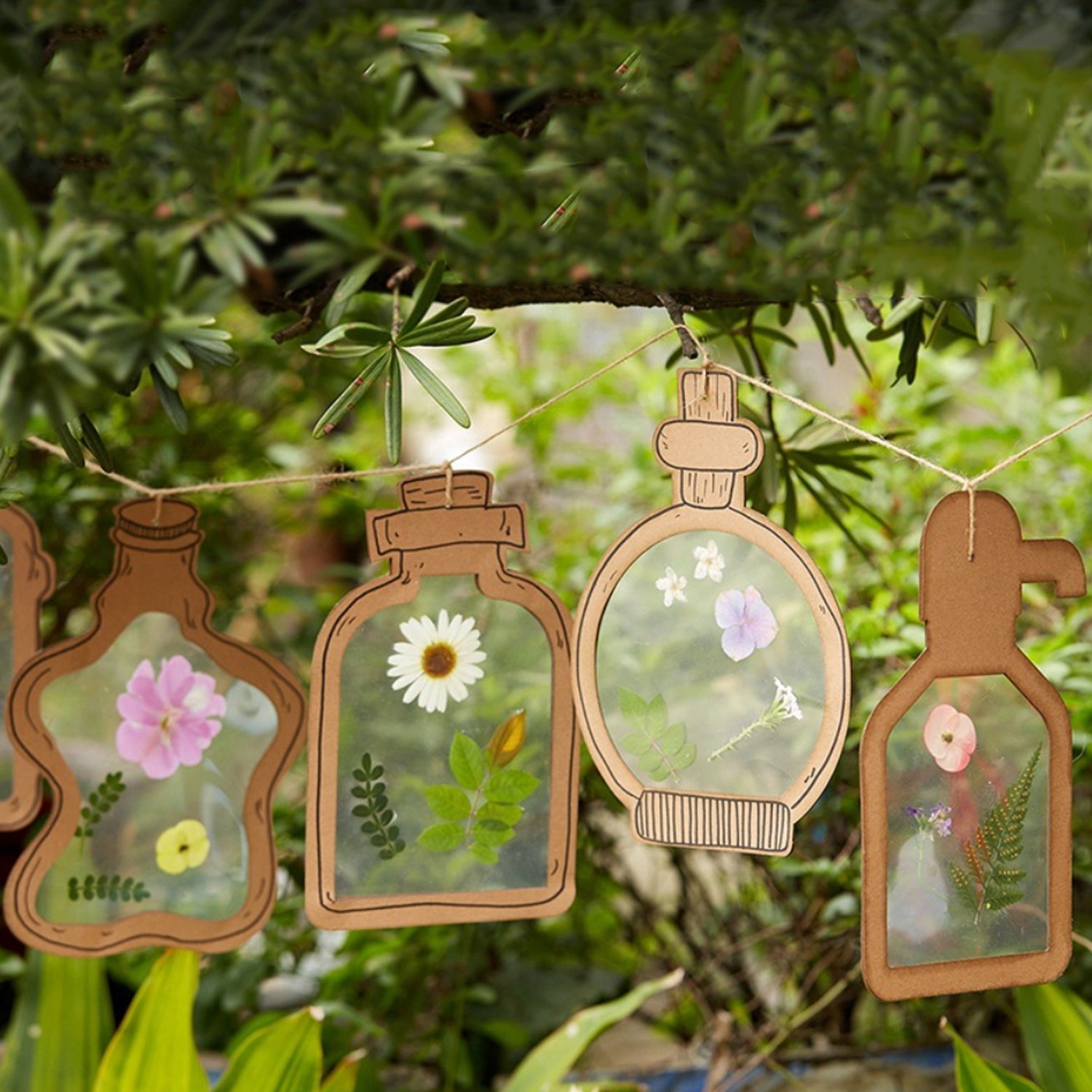 Spring travel paper transparent specimen bottle plastic bag wholesale