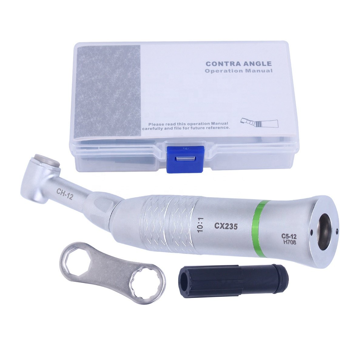 Endodontic Treatment 10:1 Dental Implant Contra Angle Handpiece with External Spray