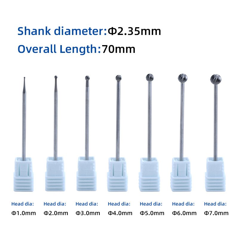 Dental burs For Low Speed Handpiece Diameter 2.35mm Length 70mm Surgical Tungsten Steel Dentistry Drills