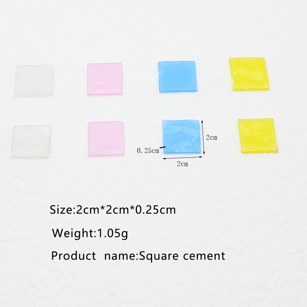 Wholesale Diy Diamond Painting Point Drill Clay Square Multi-color Mosaic Diamond Embroidery Accessories Clay