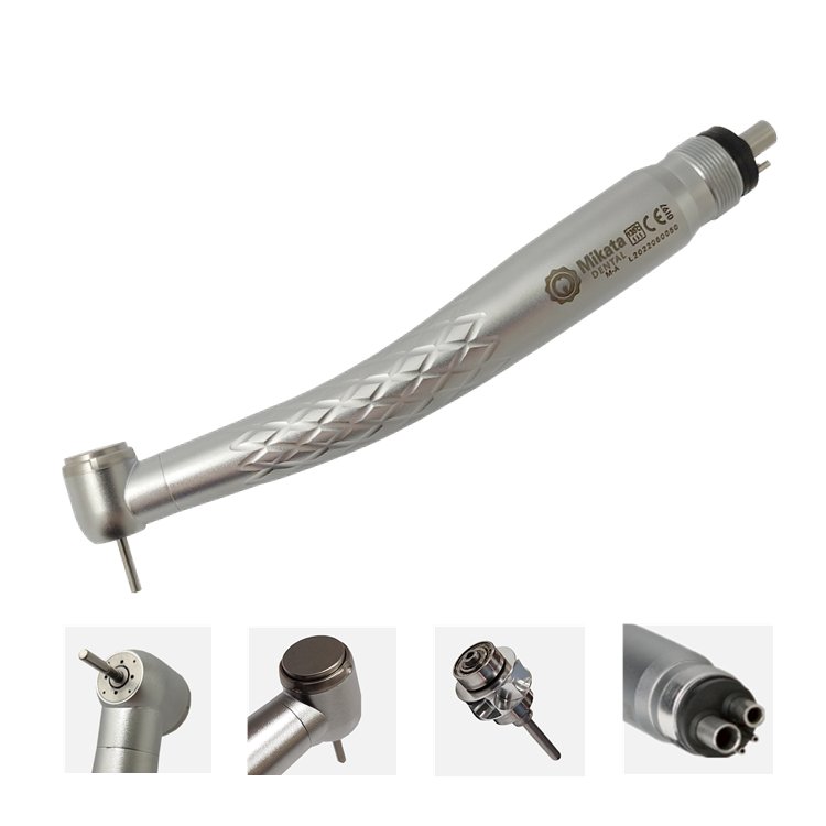 Dental equipment handpiece set 2 High Speed Air Turbine 1 Low Speed Contra Angle Dental Handpiece Kit