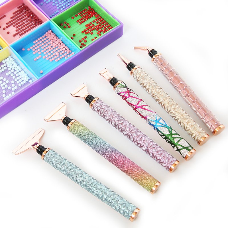 5d Diamond Painting Pen Metal Pen Tip Diy Diamond Painting Point Drill Pen Tool Set