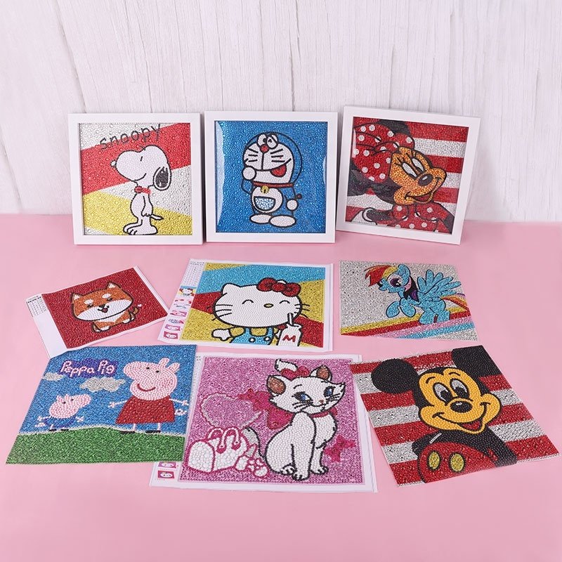 custom wholesale bts photo frame mystery diamond painting accessories