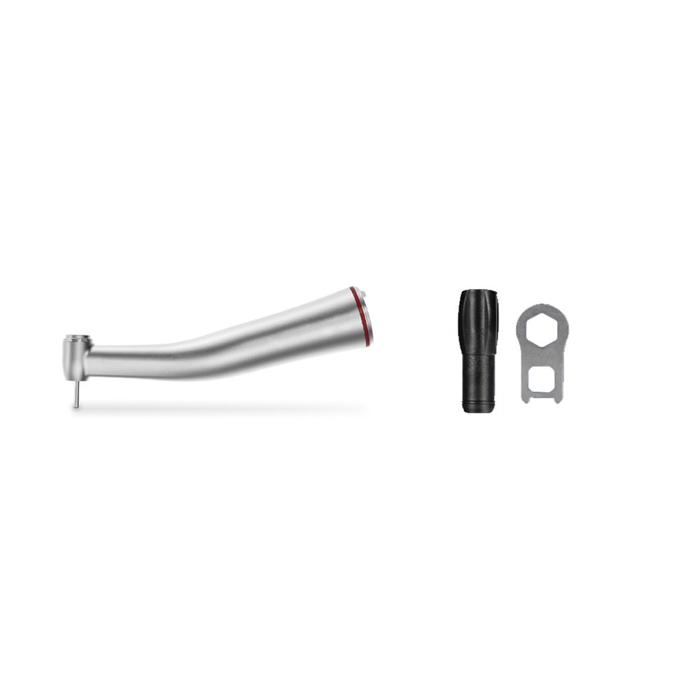 Best Sales Dental Handpiece 1:5 Contra Angle Increase High Speed Handpiece Red Contra Angle