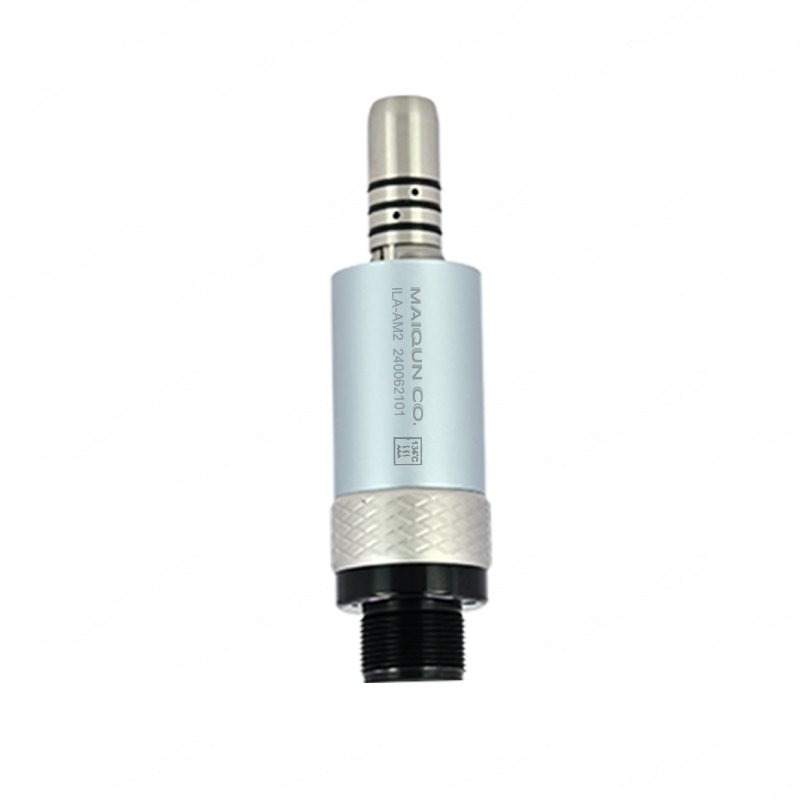 Factory Price Two Holes Set Slow Air Motor Turbine Internal Surgical Contra Angle Dental Low Speed Nose Cone Straight Handpiece