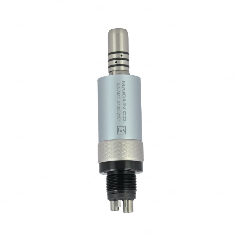 Factory Price Two Holes Set Slow Air Motor Turbine Internal Surgical Contra Angle Dental Low Speed Nose Cone Straight Handpiece
