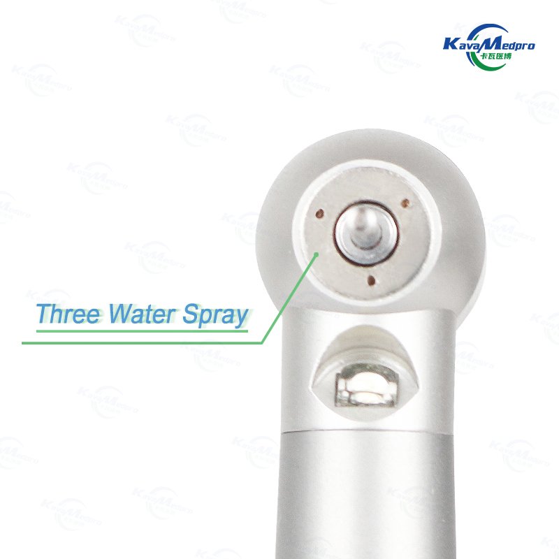 LXG023 Stainless Steel Water Repellent And Resistant To High Temperature 4 Holes Led High Speed Dental Handpiece Shadow Less