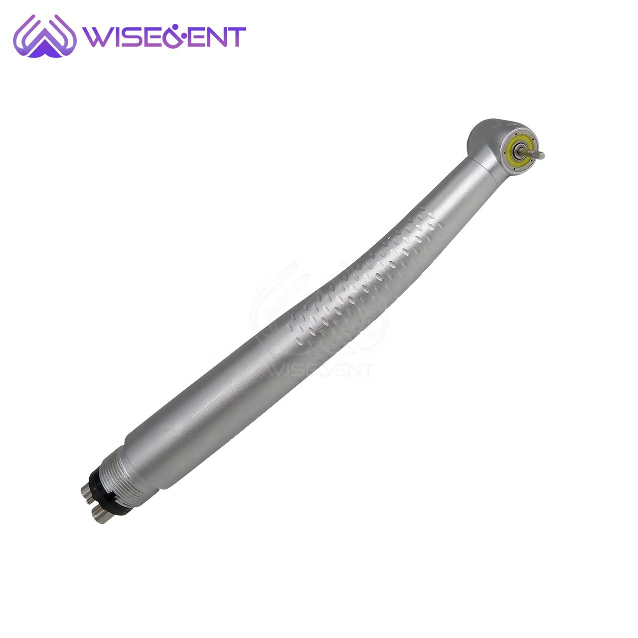 WISEDENT Foshan Price High Speed Handpiece Circle LED Ramp Light Handpiece 5 Water Spray Ceramic Bearing