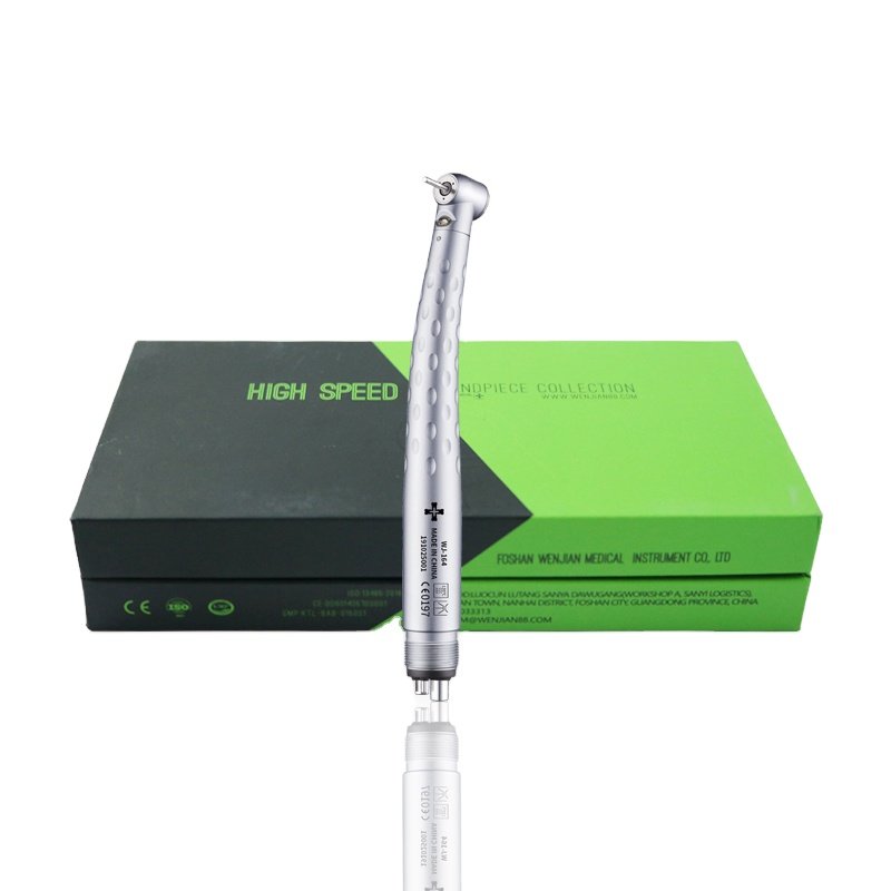 Dental Handpieces 4 Hole Push Button Turbine Led High Speed Dental Handpiece