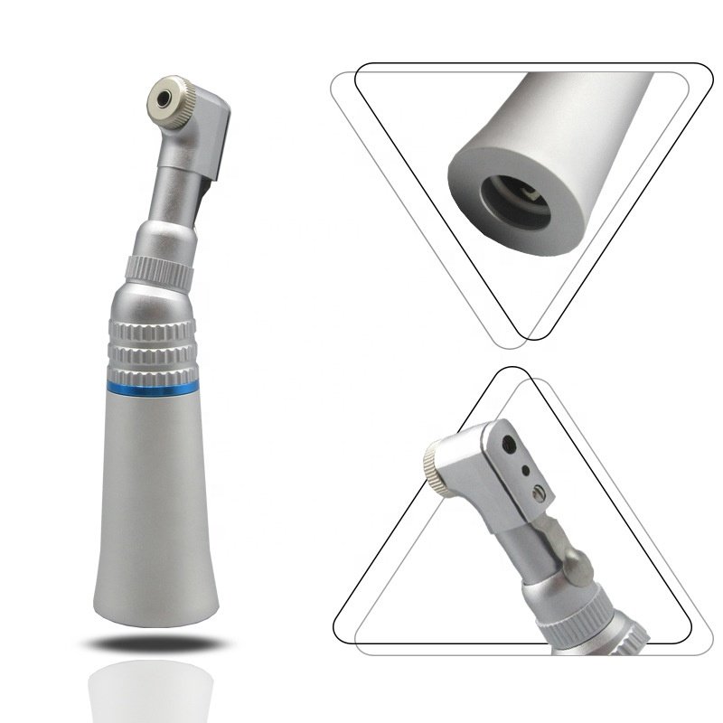 Dental low speed handpieces set (air motor + straight handpiece + contra angle)