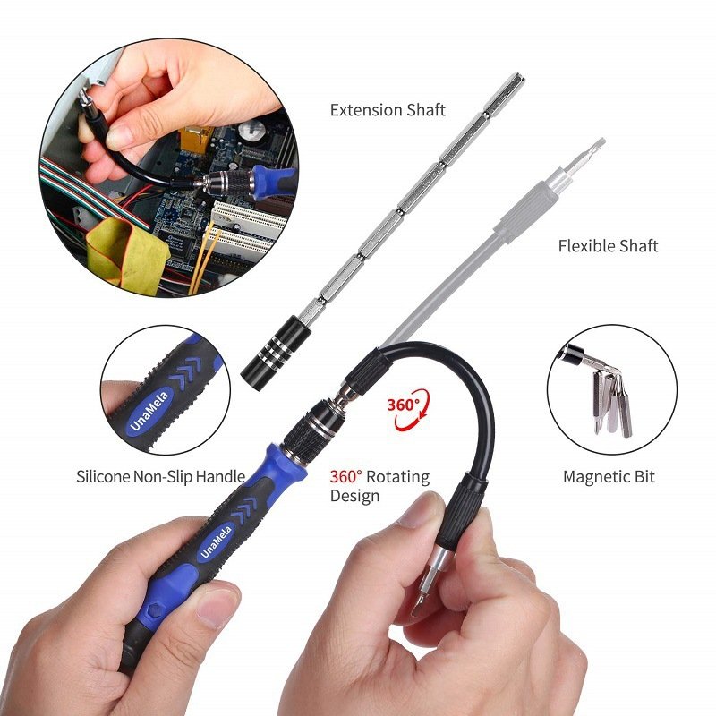 Professional Mobile phone repair hand tool kit With Portable Oxford Bag Suitable 80-In-1 Precision Kit With Magnetic Drive Kit