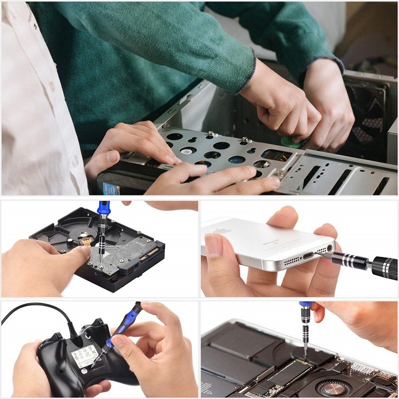 Professional Mobile phone repair hand tool kit With Portable Oxford Bag Suitable 80-In-1 Precision Kit With Magnetic Drive Kit