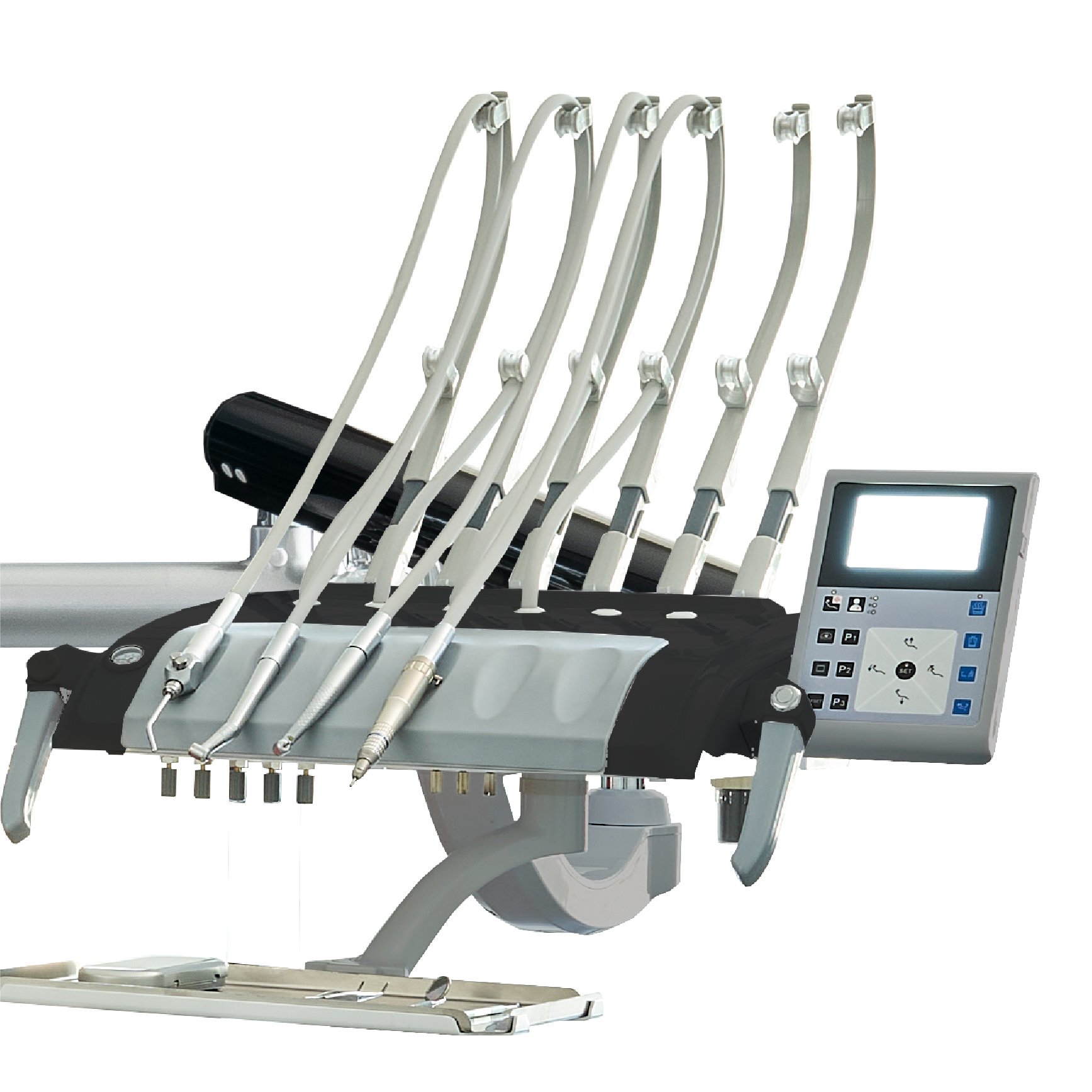 SAFETY Dental Equipments Dental Chair with camera scaler handpiece x-ray sensor whitening machine unit micromotor
