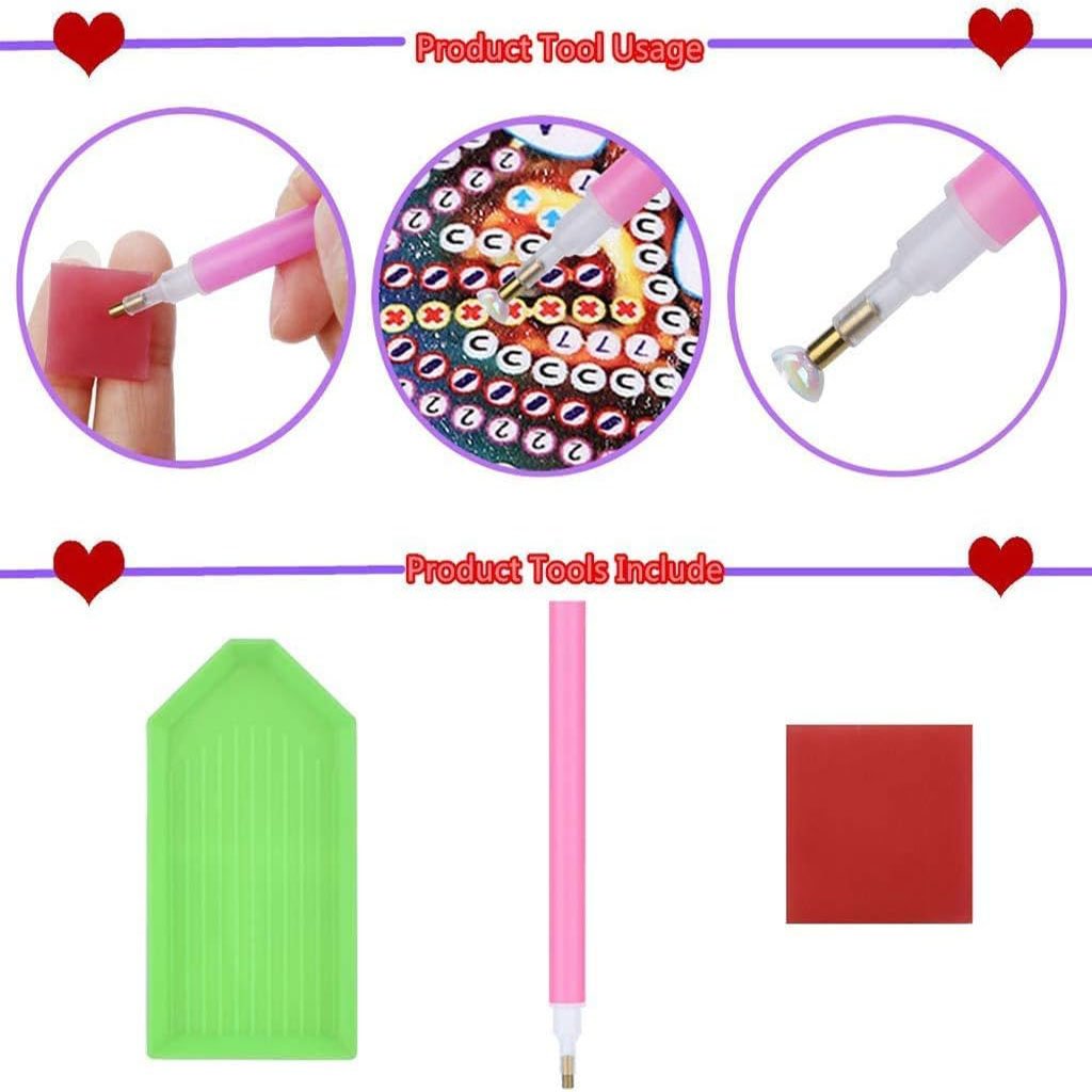 Hello Kitty Diamond Drawing Cartoon Pattern Diamond Drawing Cute Cat Diamond Drawing 30*40cm
