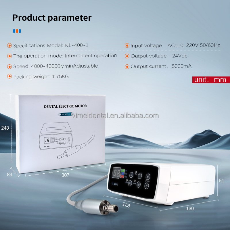 Dental Brushless Electric LED Micro Motor With 1:5 1:1 16:1 Contra Angle Dentist Low Speed Handpiece Lab Tools Micromotor