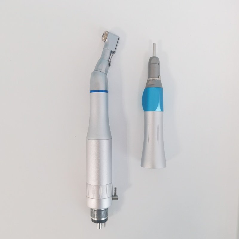 External water spray low speed contra angle dental turbine wrench style factory custom dental handpiece set