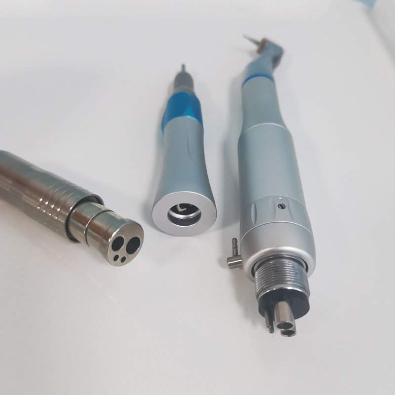 External water spray low speed contra angle dental turbine wrench style factory custom dental handpiece set