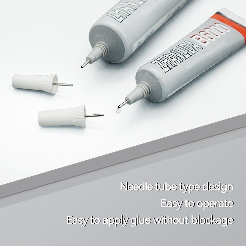 B6000 Glue Mulit Purpose Soft Transparent Glue 9/15/25/50/110ml With Precision Applicator Tip DIY Toy Flower Diamond Painting