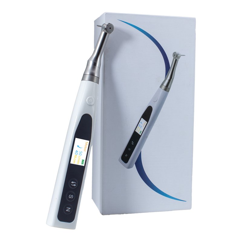 Fully Autometic Implant Wrench Dental Electric Wireless Implant Torque Wrench Screwdrivers 20:1 Contra Angle Handpiece
