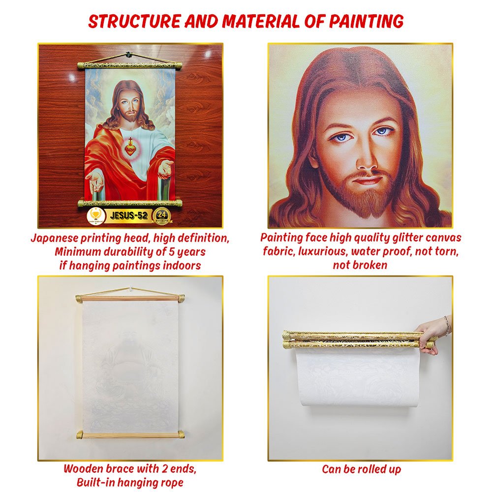 Jesus Digital Printed Painting Religion Canvas Painting For Wall Art