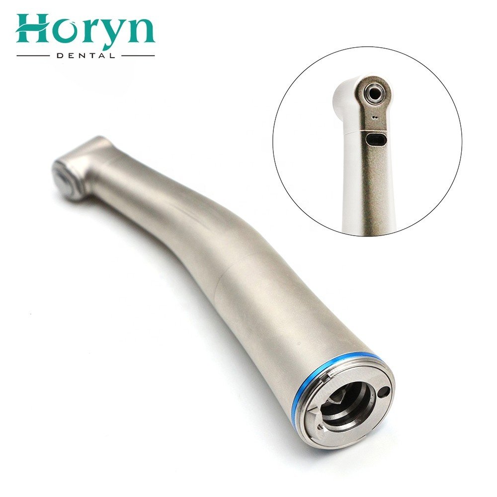 3010 Ceramic Bearing Dental Fiber Optic 1:1 Slow Speed Contra Angle Handpiece