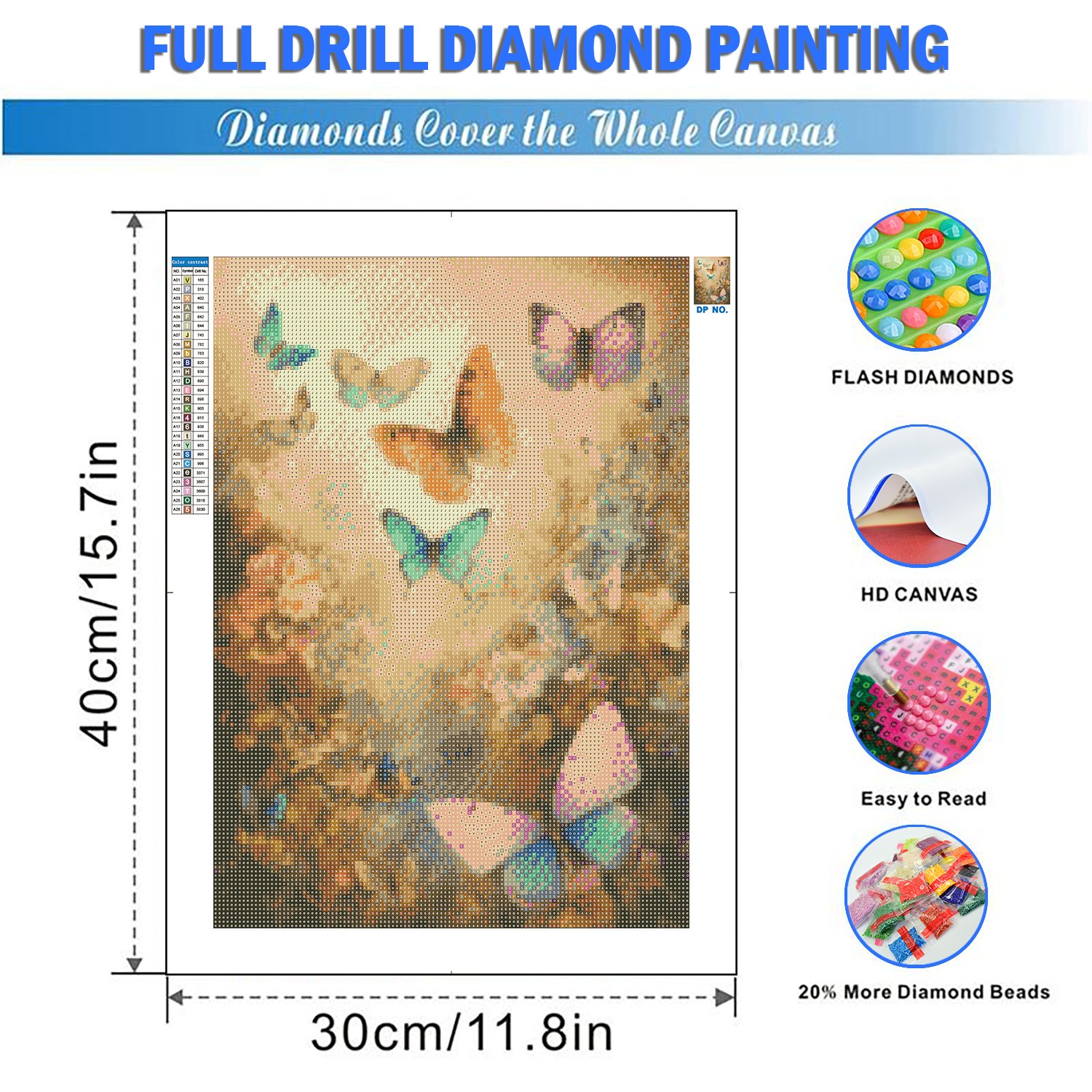 5D Diamond Painting Animal Butterfly Full Diamond Embroidery Flower Cross Stitch Home Decor Art Handmade Gift