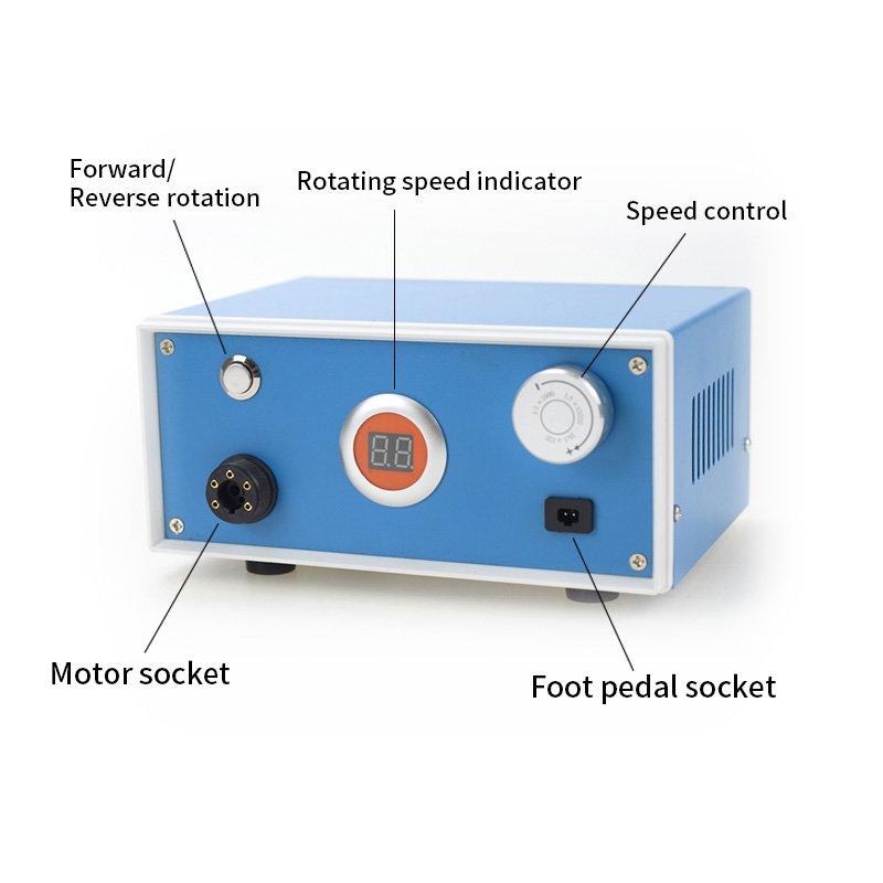 Dental Micro Motor Price E-Type Electric Handpiece foot pedal Brushless Micromotor for Lab