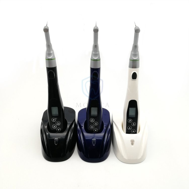 dental endo motor Cordless Endodontic Micromotor 16 to1 contra angle handpiece with LED