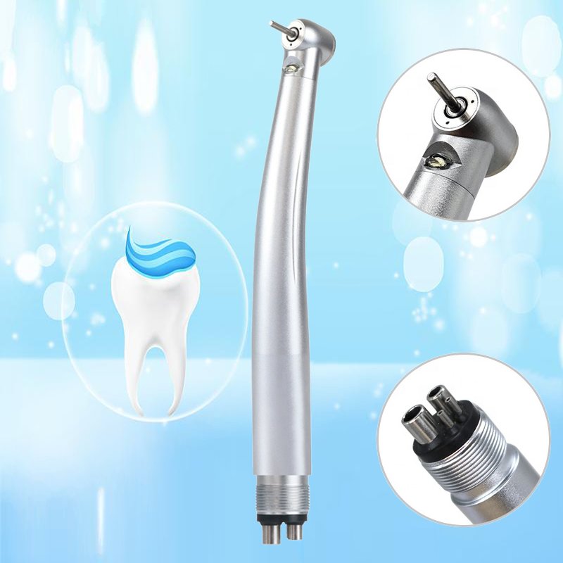 Most Popular Dental High Speed Portable Dental Handpiece Unit 2/4 hole with LED light Dental Handpiece