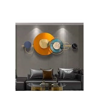 European Style Metal Wall Art Home Accessories Wrought Iron Metal Still Life Luxury Wall Decoration Wall Hanging Crafts