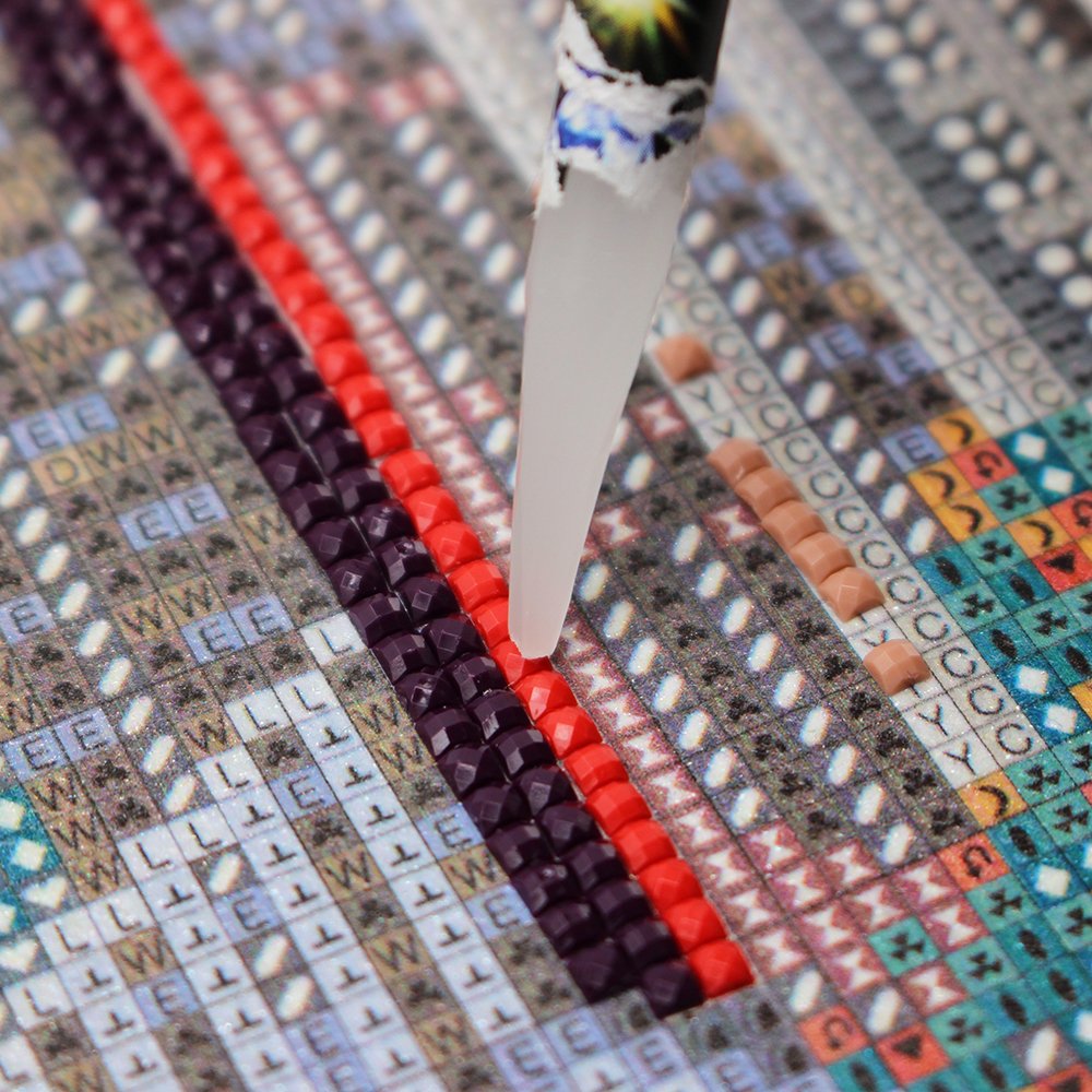 Factory Price Wholesale Special-shaped Diamond Embroidery Tool Accessories Pen Resin Diamond Painting Point Drill Wax Pen