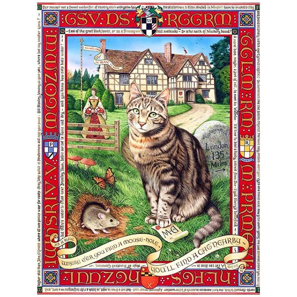 New hot cross stitch Animal Cat Series wholesale diamond painting diamond painting cat