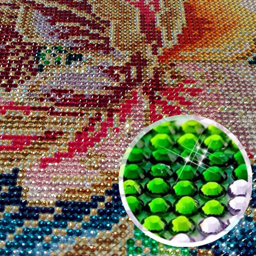 R-05 2.8mm Shiny Resinstone Mosaic Art Beads Sparkling Highlight Drill Diamond Painting Round Crystal Drills